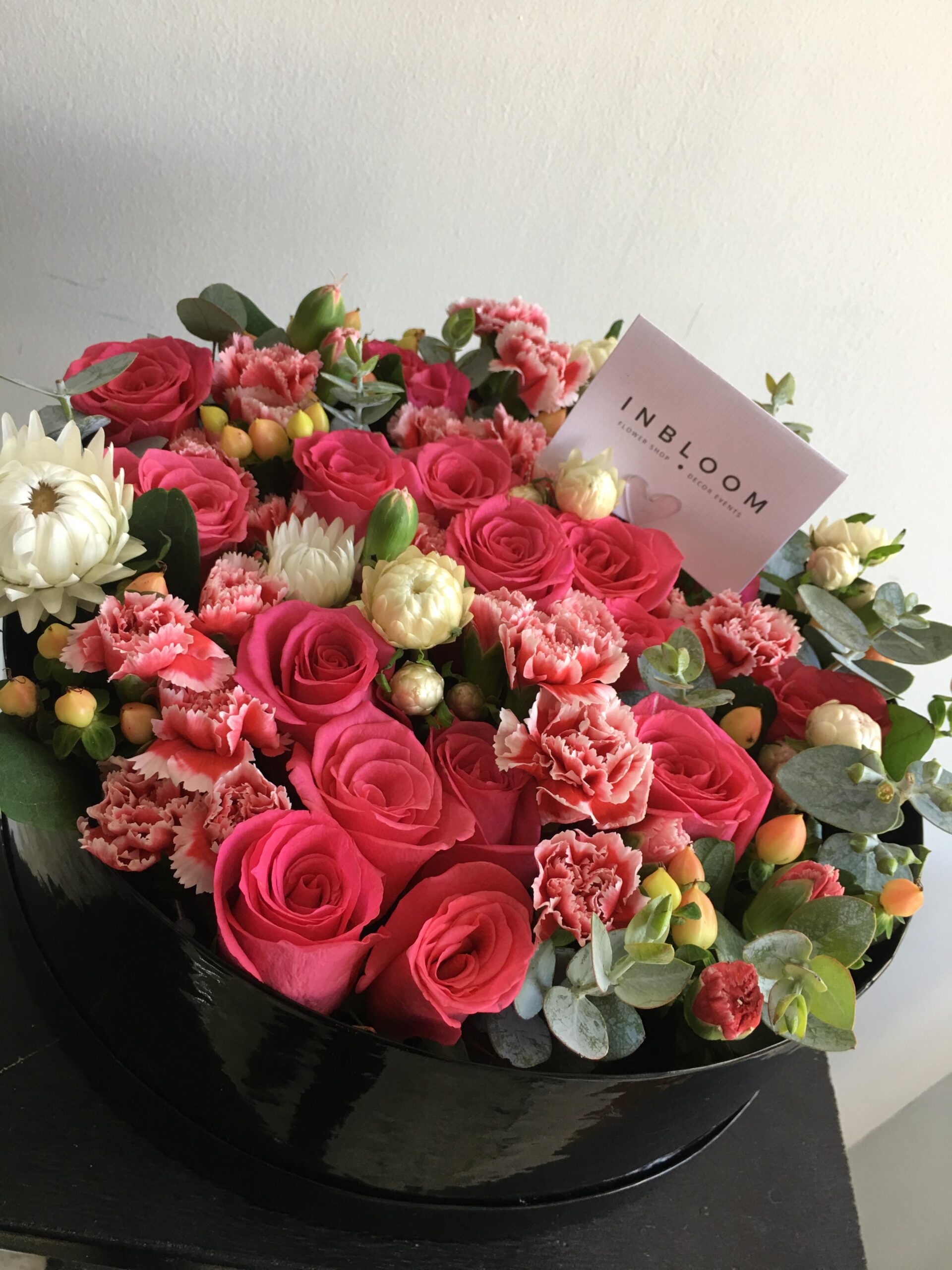 Caja redonda de 36 tallos - Imagen 3