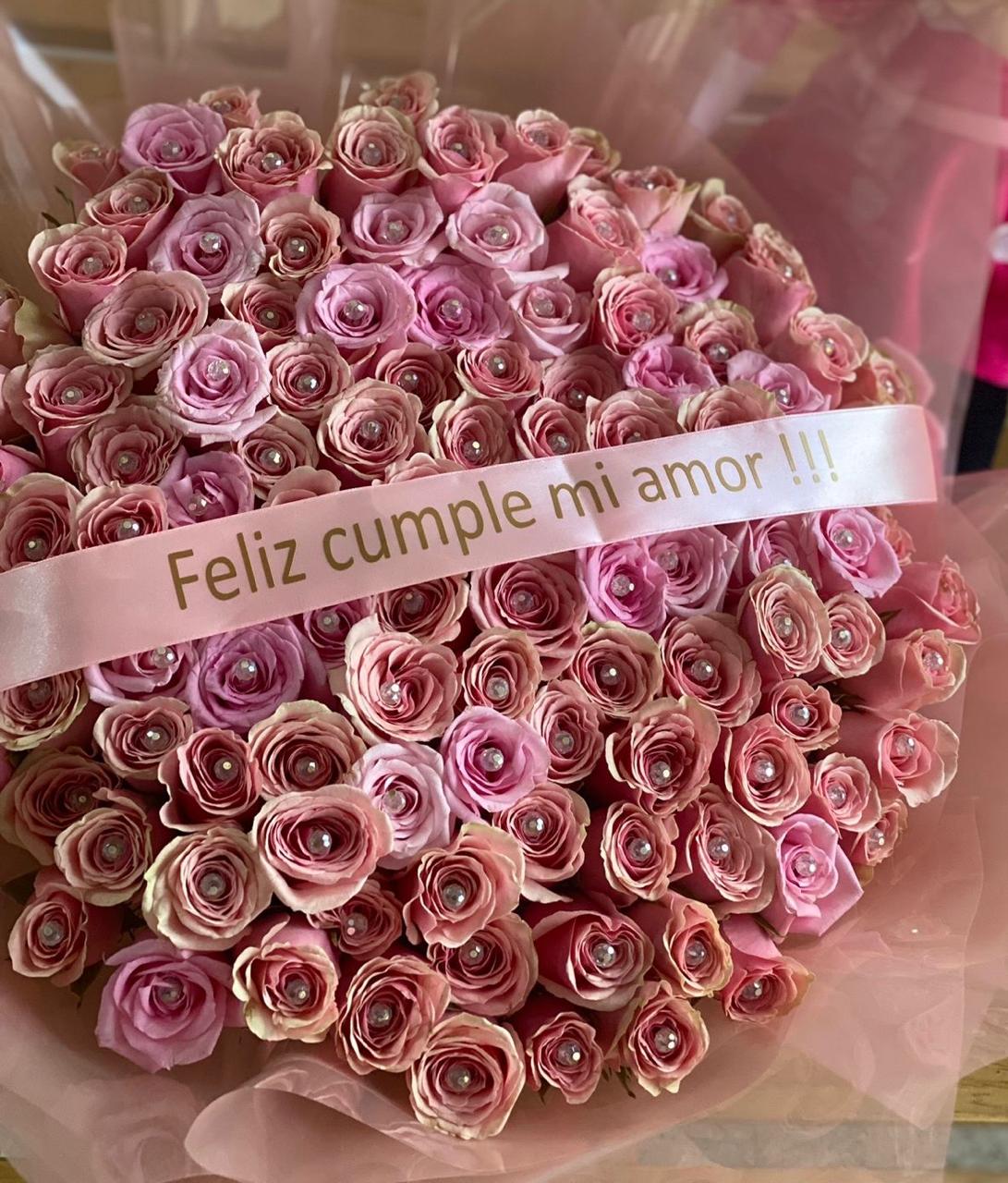 Ramo de 100 rosas