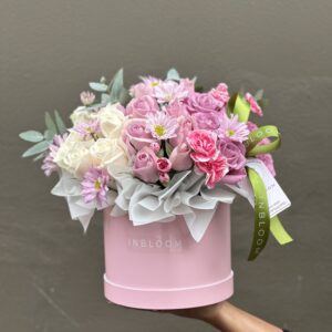 Caja con flores mixtas